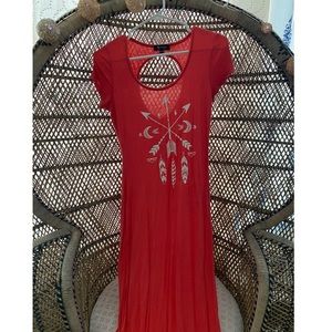 Lily Morgan Boho Maxi Dress